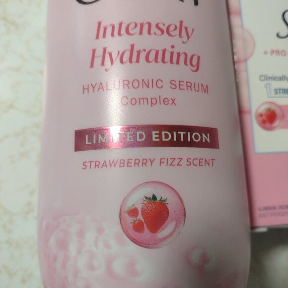NWT Olay Intensely Hydrating Body Wash and NWT Secret Clinical 72 hour Deodorant - Picture 7 of 11